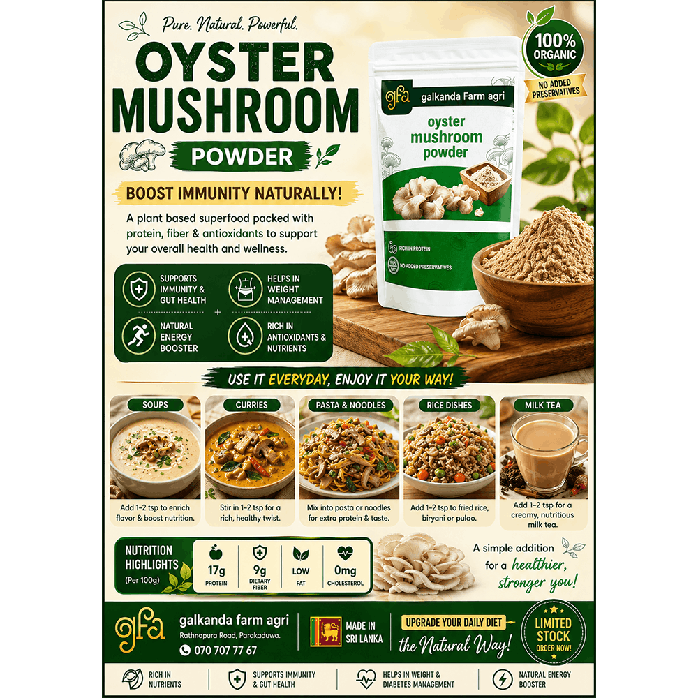 Oyster Mushroom Powder 75g - Image 3